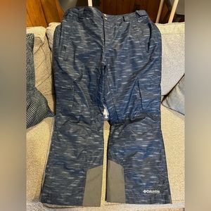 Mens Columbia Powder Stash pants Xl short